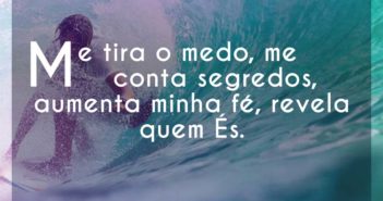 Me tira o medo, me conta segredos… Fernanda Brum Me tira o medo