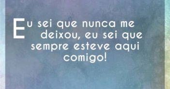 Eu sei que nunca me deixou, eu se… Isadora Pompeo Eu sei que nunca me deixou