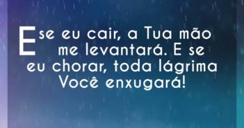 E se eu cair, a Tua mão me levant… Mistério Zoe E se eu cair