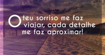 O teu sorriso me faz viajar, cada… Alex Ventura O teu sorriso me faz viajar
