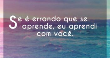 Se é errando que se aprende, eu a… Péricles | Lucas Morato Se é errando que se aprende