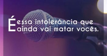 É essa intolerância que ainda vai… Bob É essa intolerância que ainda vai - Bob