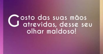Gosto das suas mãos atrevidas, de… Bruno e Marrone Gosto das suas mãos atrevidas