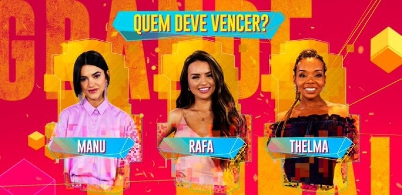 Final BBB20 dia 27-04-2020 Manu Rafa Thelma e o Alpinista