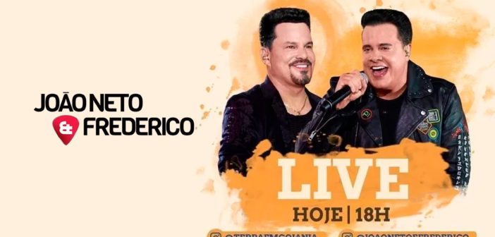 Live Youtube ao Vivo-João Neto e Frederico-domingo 5-04-20