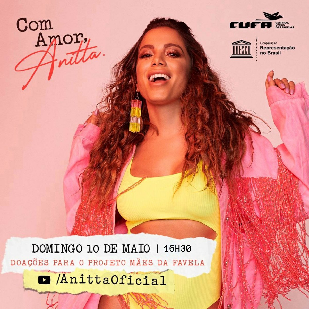 live Anitta dia das Maes Domingo dia 10-05-2020 as 16h30