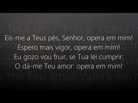 Opera Em Mim letras - baixar - vídeo Harpa Cristã